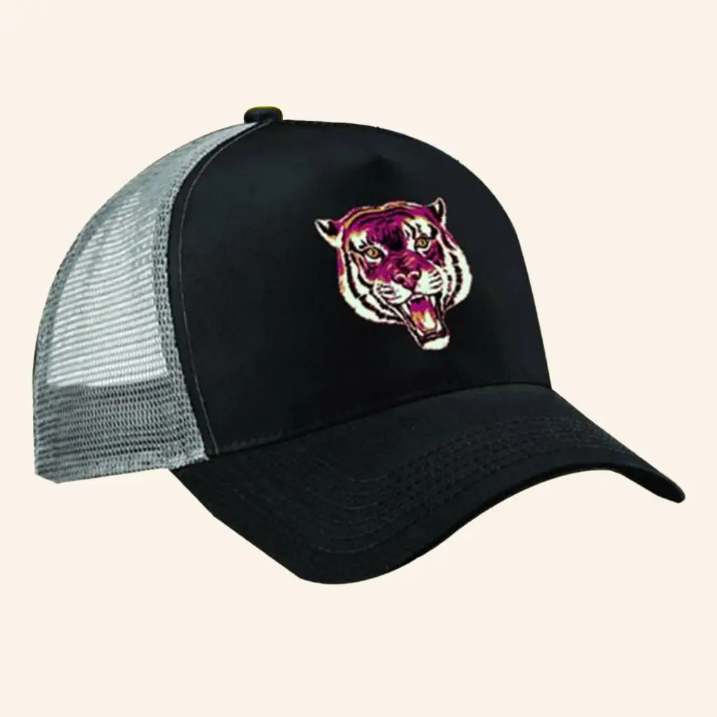 The Beta Band Merch Beta Band Tiger Trucker Hat Gifts For Father -WearandDecor
