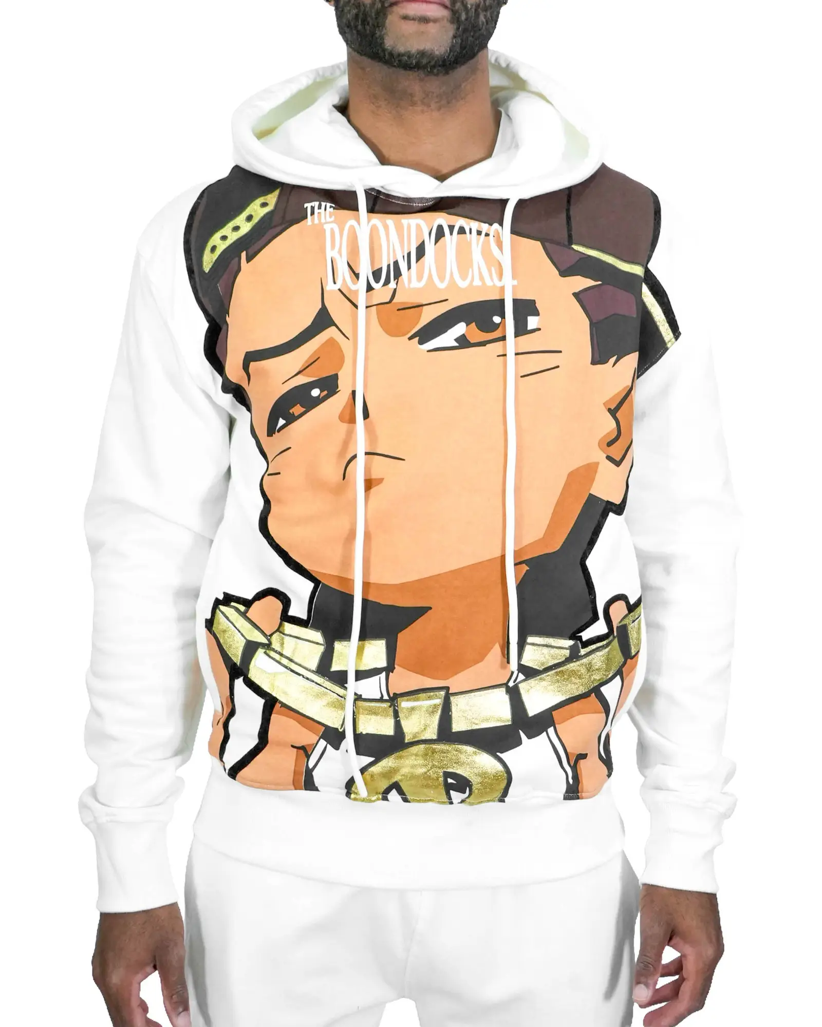 The Boondocks Merch Hoodie Riley Big Face Apparel Birthday Ideal For Anime Fans and Brothers