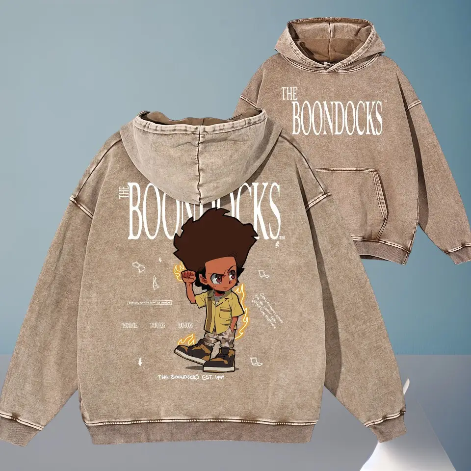 The Boondocks Merch Hoodie Riley Khaled Acid Clothes Great Gift For Best Friends