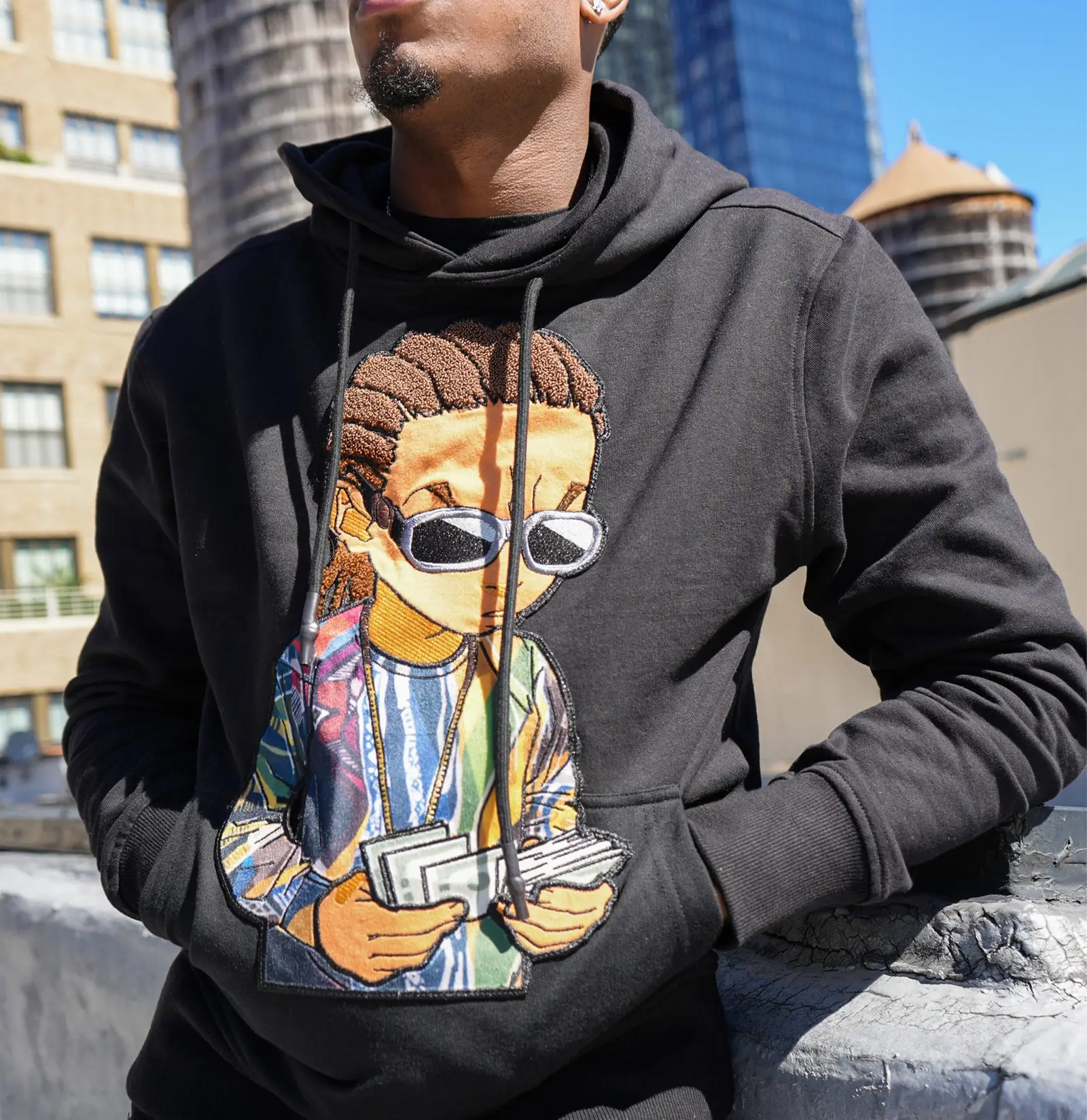 The Boondocks Merch Hoodie Riley Smalls Cartoon Character Clothes Perfect Gift For Fans