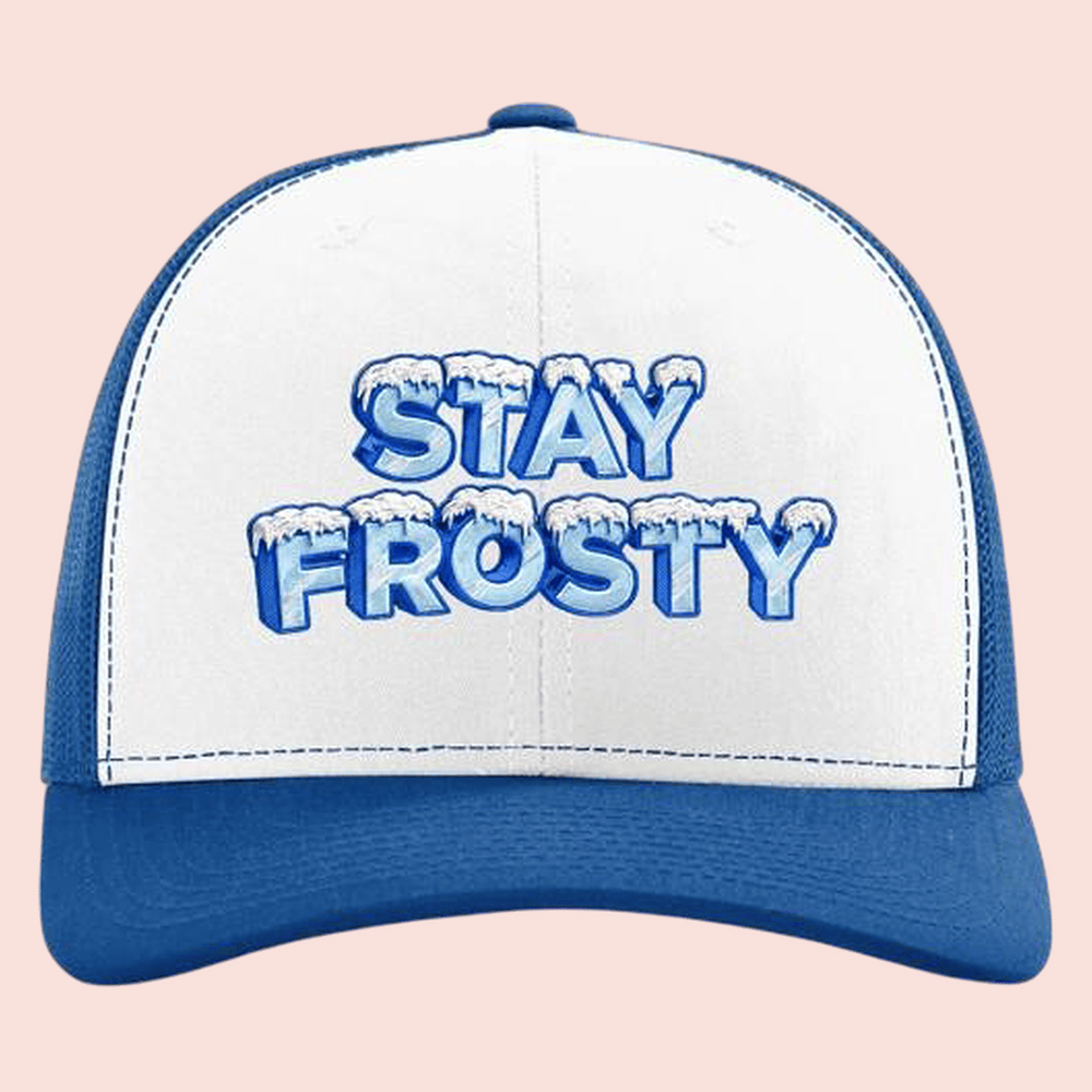 The Burnt Peanut Store Merch Stay Frosty Hat Unique Gift For Your Friends