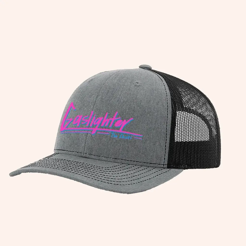 The Chicks Merch Gaslighter Trucker Hat Cool Gifts For Music Lovers -WearandDecor