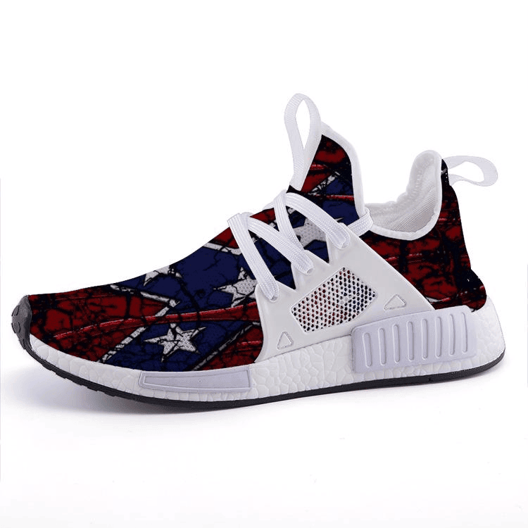 The Fourth American Flag Shoes Old Vintage Patriotic Merchandise Patriots Sneakers