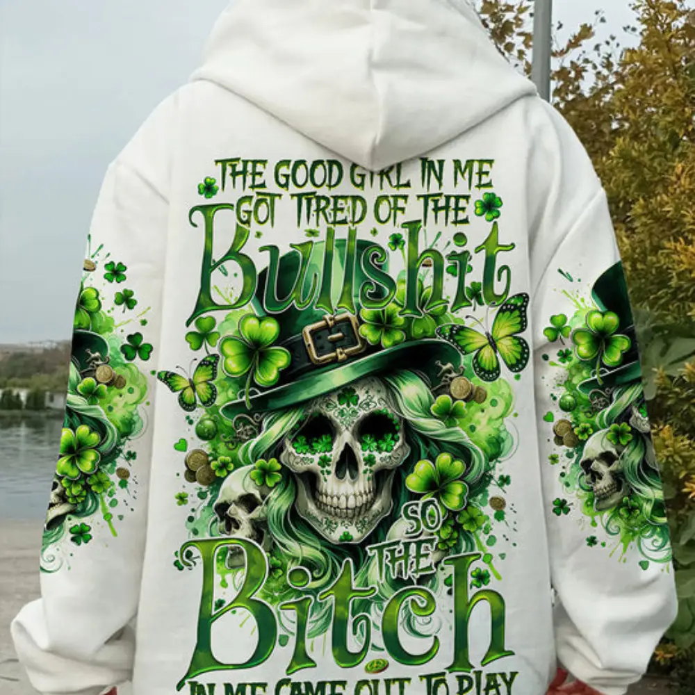 THE GOOD GIRL IN ME PATRICK'S DAY ALL OVER PRINT - TY1101