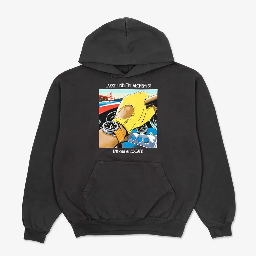 The Great Escape Larry June Hoodie The Alchemist Larry June Apparel Gift Ideas