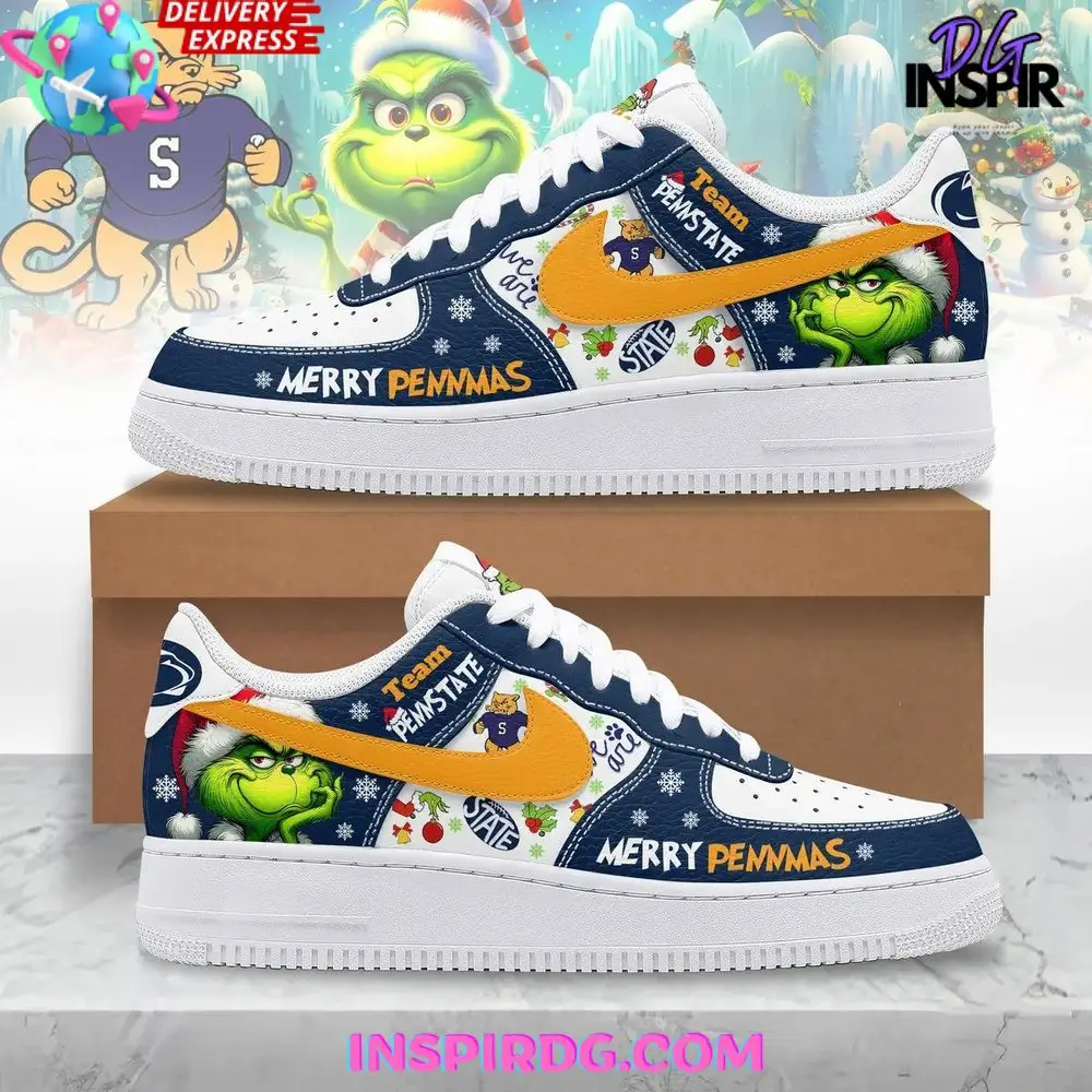 The Grinch x Penn State Nittany Lions Air Force 1