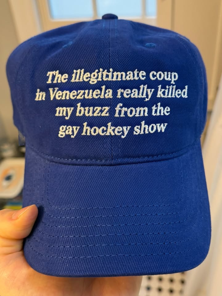 The Illegitimate Coup In Venezuela Really Killed My Buzz From The Gay Hockey Show Hat