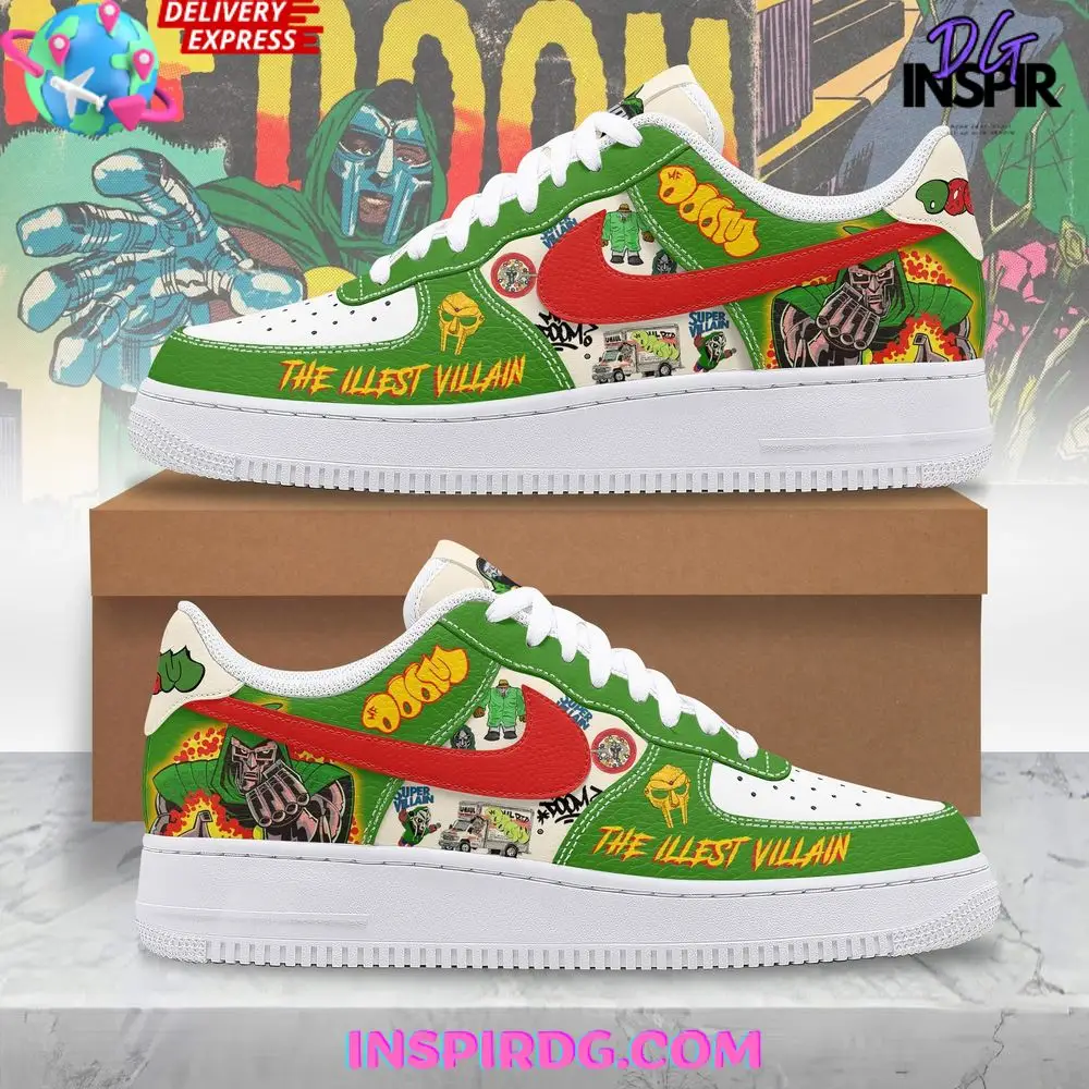 The Illest Villain MF Doom Limited Edition Air Force 1