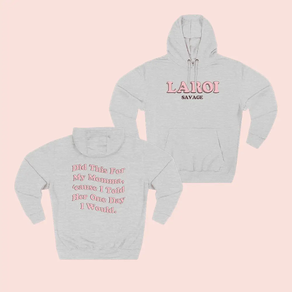The Kid LAROI Merch LAROI Savage Hoodie Did This For My Momma Hooded Sweatshirt Fan Gifts The Kid LAROI Merch LAROI Savage Hoodie Did This For My Momma Hooded Sweatshirt Fan Gifts - Image 1