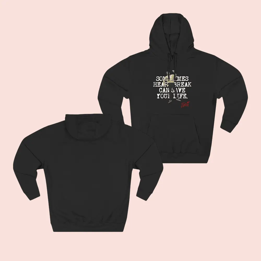 The Kid LAROI Merch Sometime Heartbreak Can Save Your Life Hoodie Gifts For Music Lovers