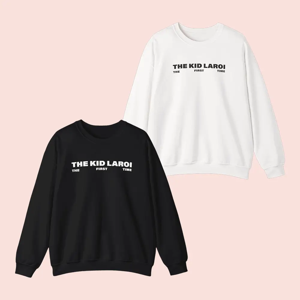 The Kid LAROI Merch The First Time Sweatshirt Good Gifts For Music Lovers