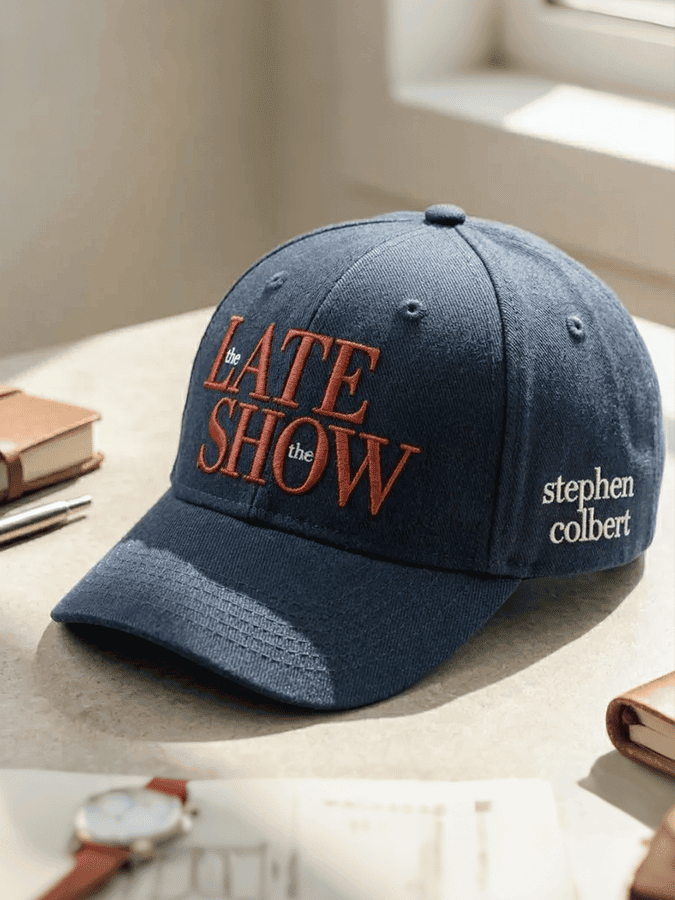 The Late Show Stephen Colbert Hat Colbert CBS 2026 Ball Cap Gift For Men