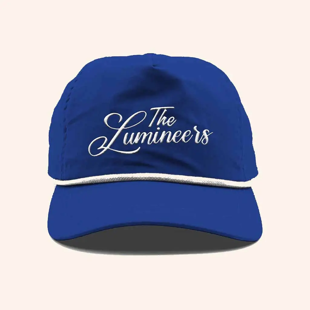 The Lumineers Merch The Lumineers Script Logo Embroidered Hat Best Gifts For Husband -WearandDecor