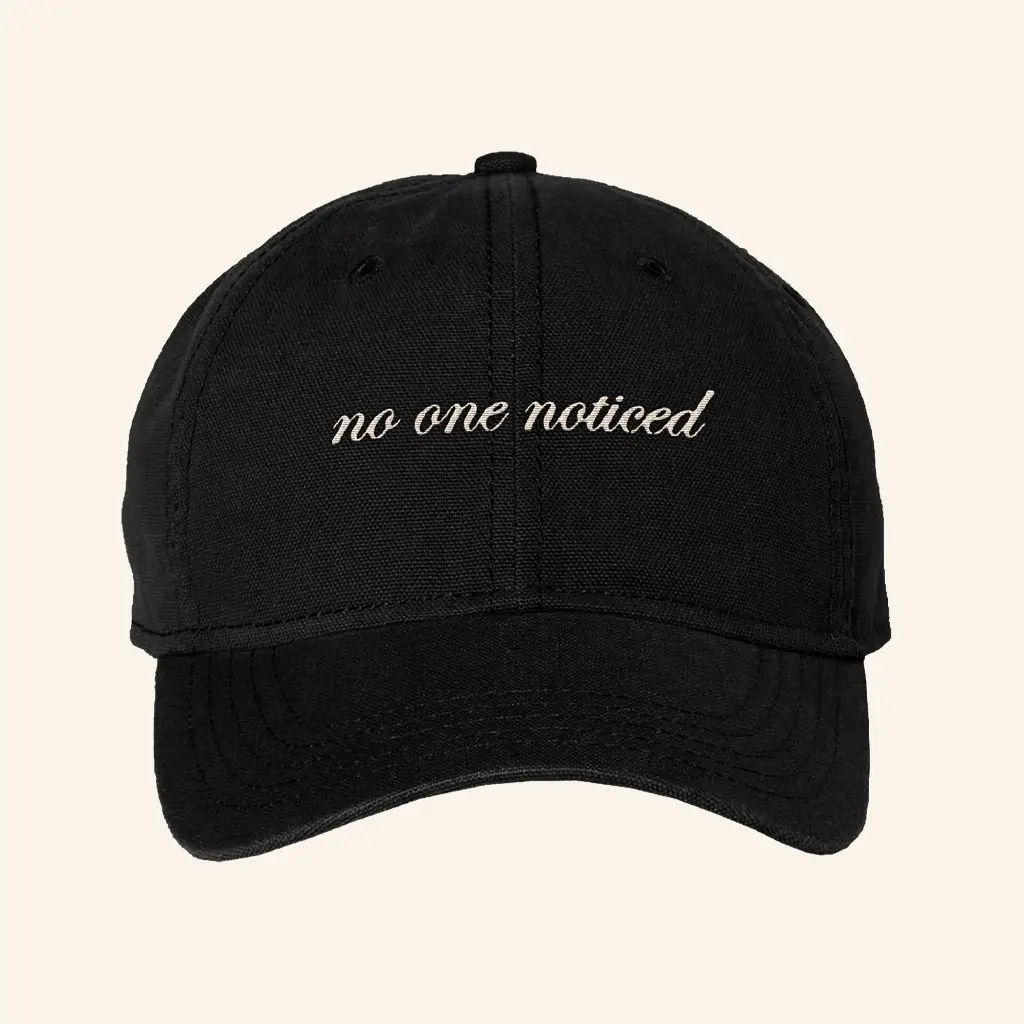 The Marias Merch No One Noticed Embroidered Hat Gifts For Pop Fans The Marias Merch No One Noticed Embroidered Hat Gifts For Pop Fans - Image 1