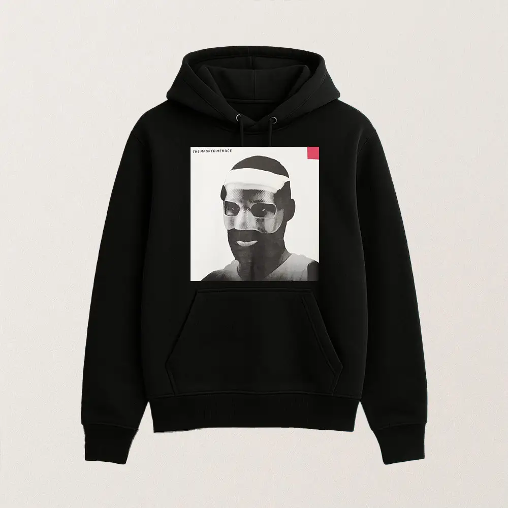 The Masked Menace LeBron MF Doom Inspired Hoodie Hip Hop Trending Merch Best Gift For Hip Hop Fans