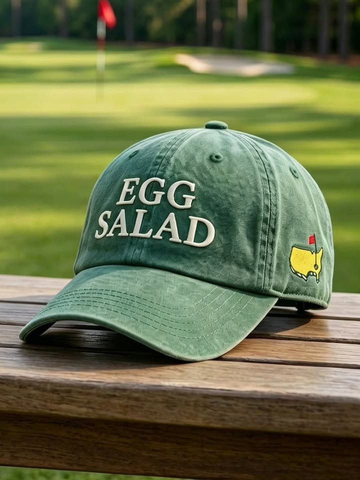 The Masters 2026 August National Cap Masters Egg Salad Merch Gift For Athlete Life
