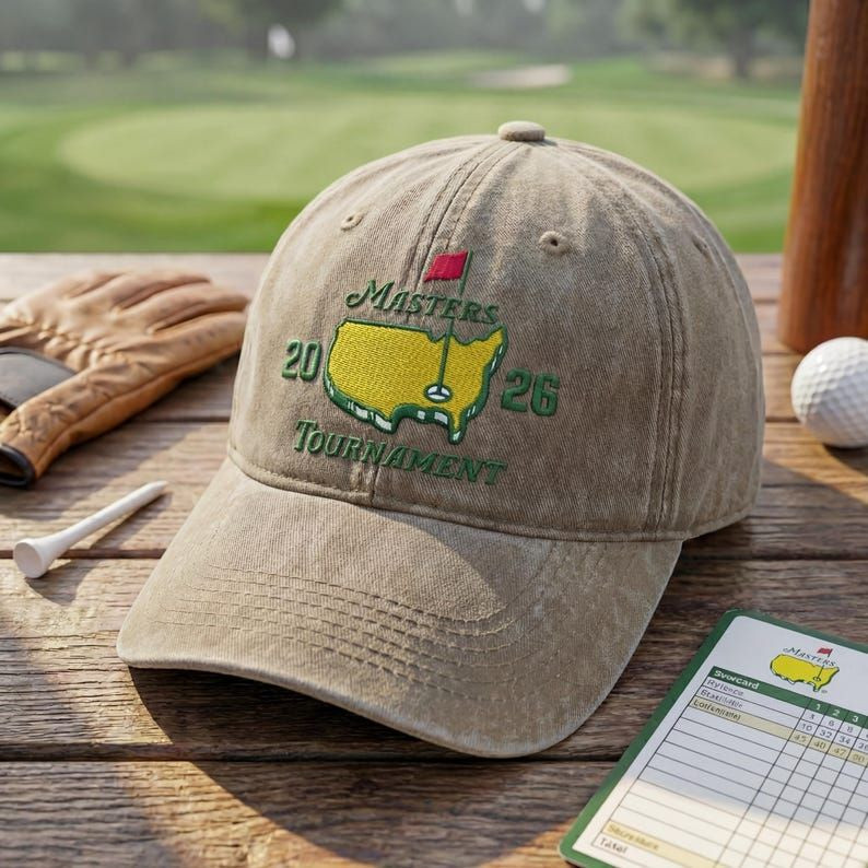 The Masters Tournament 2026 Dad Hat Augusta National Golf Club Ball Cap Gift For Men