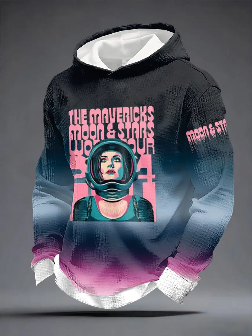 The Mavericks Merch Hoodie The Mavericks Moon And Stars Tour Hoodie Unique Gifts For Boyfriend