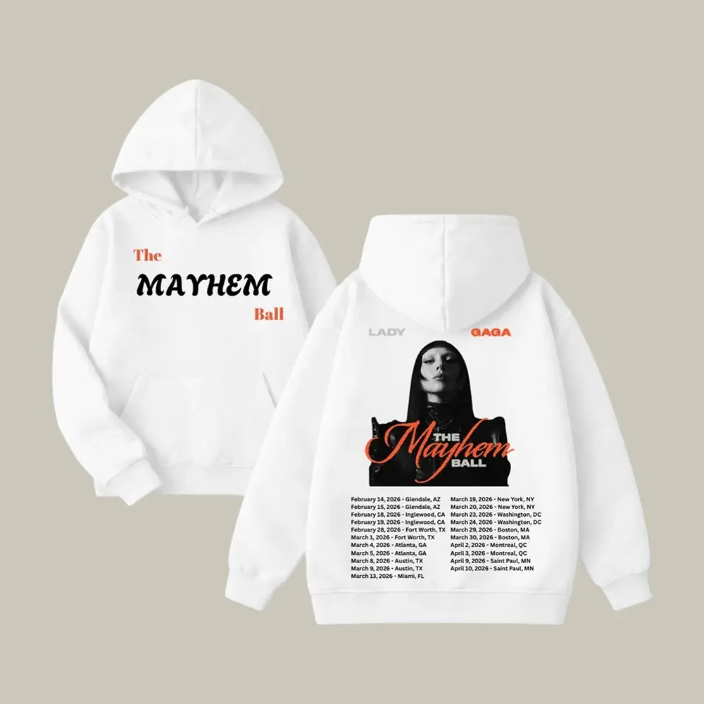 The Mayhem Ball Tour Hoodie Mayhem Ball Tour Lady Gaga Apparel Present For Mom