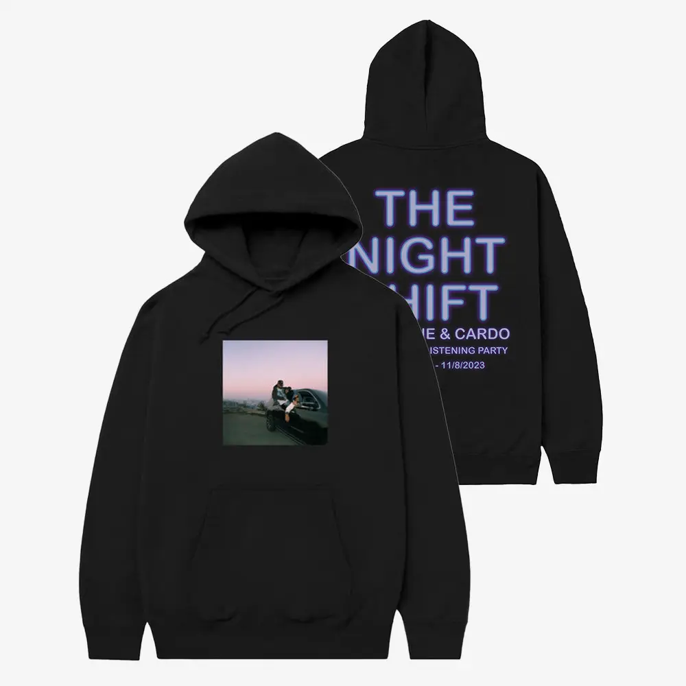 The Night Shift Album SF Hoodie Larry June Apparel Rap Music Lover Present