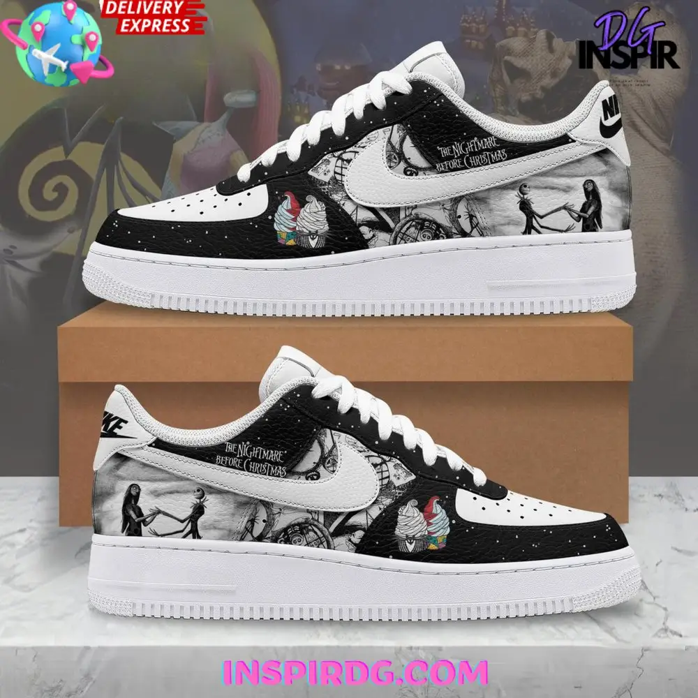 The Nightmare Before Christmas x Halloween Air Force 1
