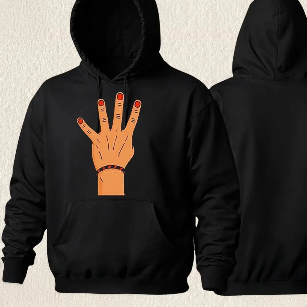 The Obvious King Of The 4th Hand Hoodie Chicago Bears Caleb Williams Merch Gifts For Him