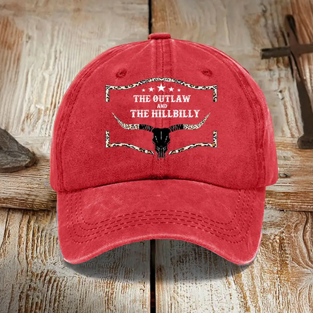 The Outlaw And The Hillbilly Hat Trump Vance 24 Presidential Campaign Hat Gifts For Him