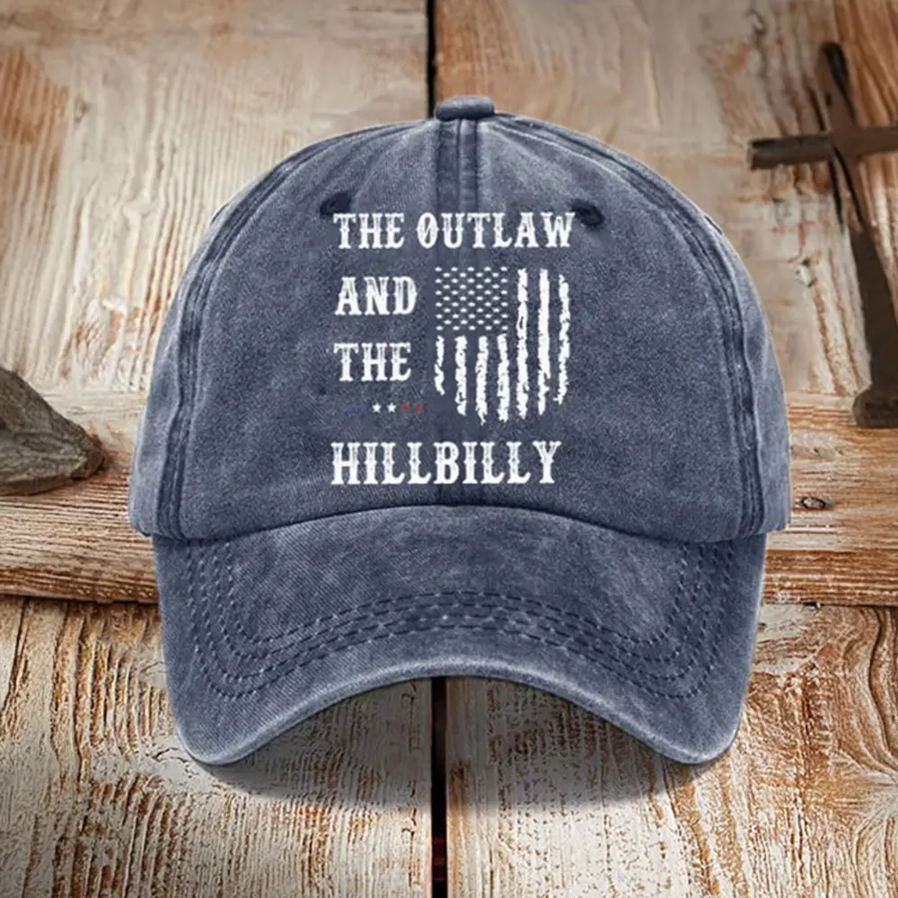 The Outlaw And The Hillbilly Hat Vote For Trump Vance 2024 Hat Gifts For Dad