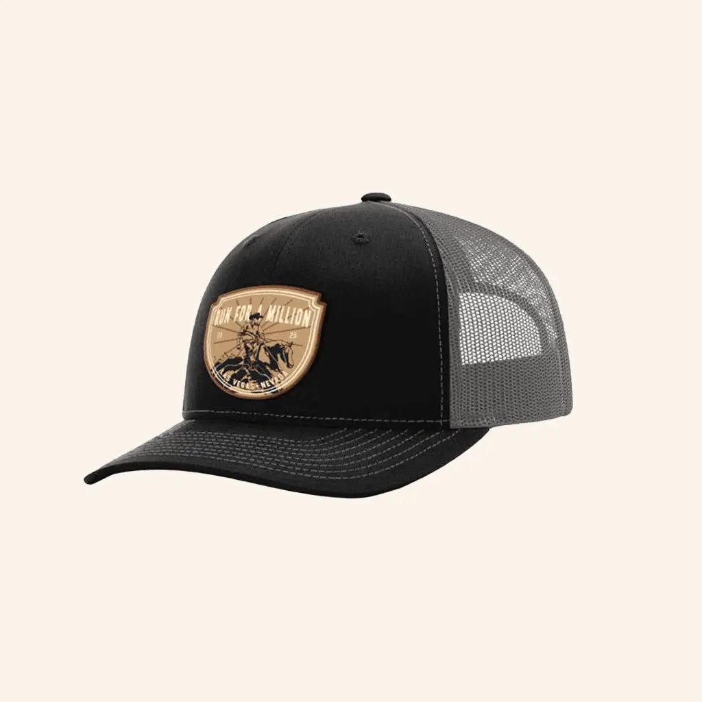 The Run For A Million Merch Cowboy Trucker Hat Gifts For Boyfriend -WearandDecor