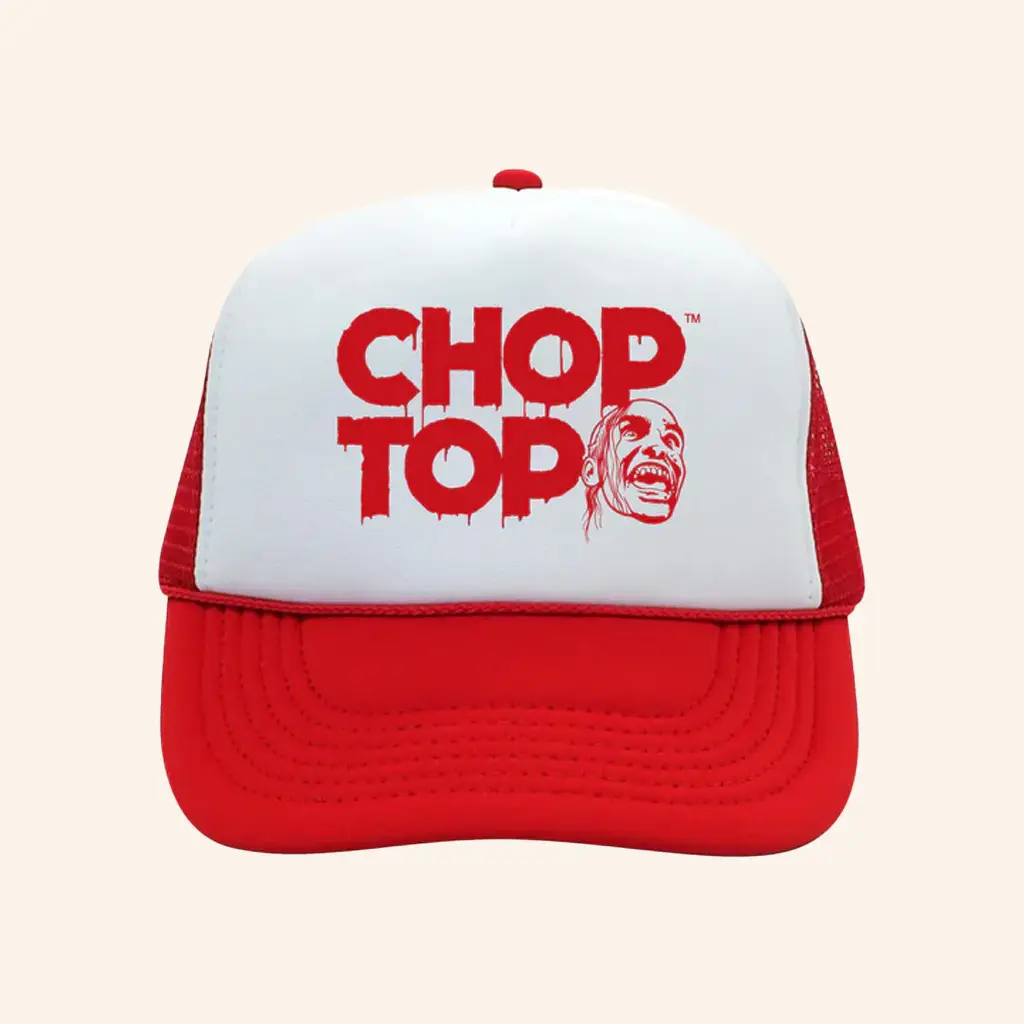 The Texas Chainsaw Massacre Merch Chop Top Trucker Hat Gifts For Father
