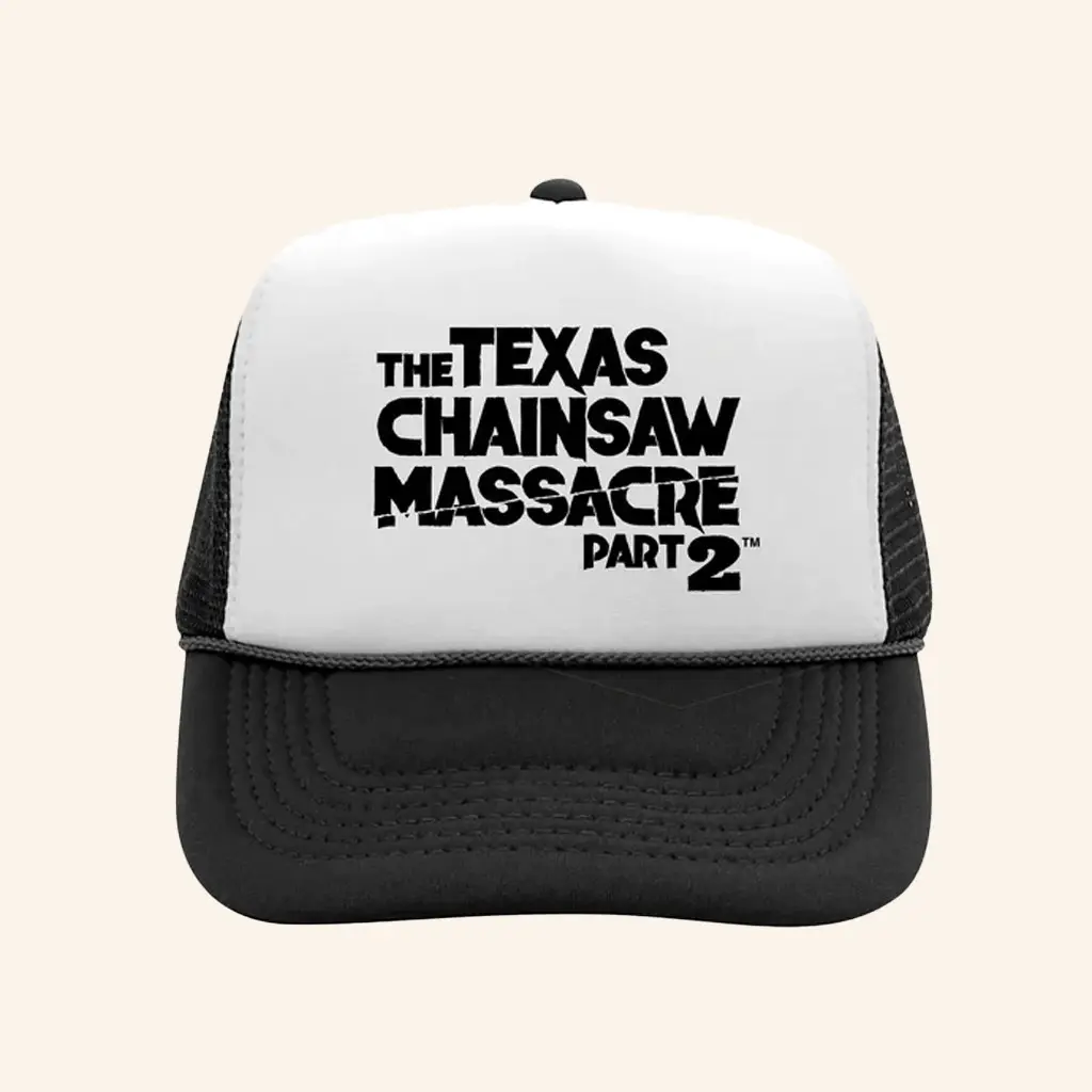 The Texas Chainsaw Massacre Merch TCM2 Trucker Hat Best Gifts For Dad The Texas Chainsaw Massacre Merch TCM2 Trucker Hat Best Gifts For Dad - Image 1