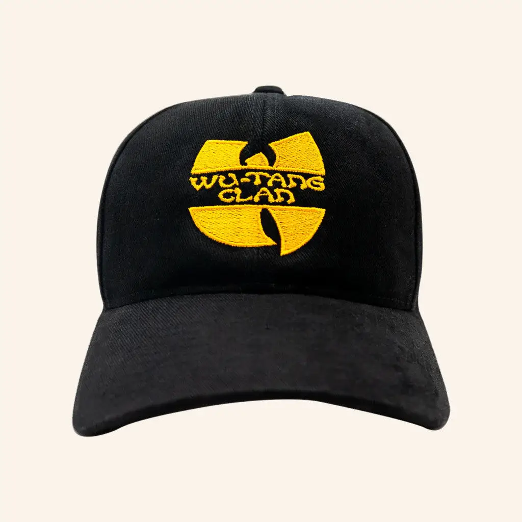 The Wu Tang Clan Merch Wu Logo Gold Hat Gifts For Father -WearandDecor