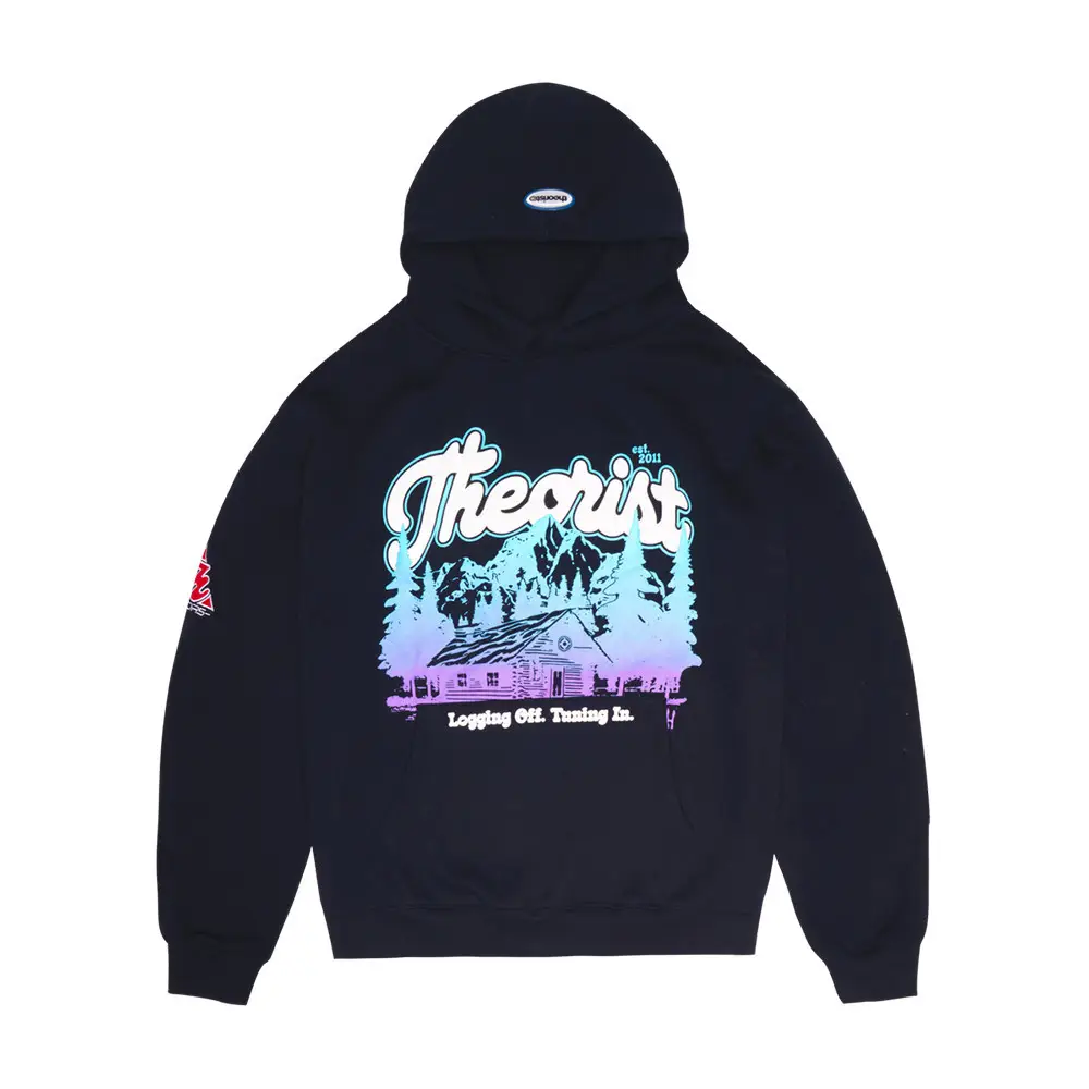 TheoryVerse Merch Theorist Logging Off Turning In Hoodie Best Gifts For Boyfriend TheoryVerse Merch Theorist Logging Off Turning In Hoodie Best Gifts For Boyfriend - Image 1