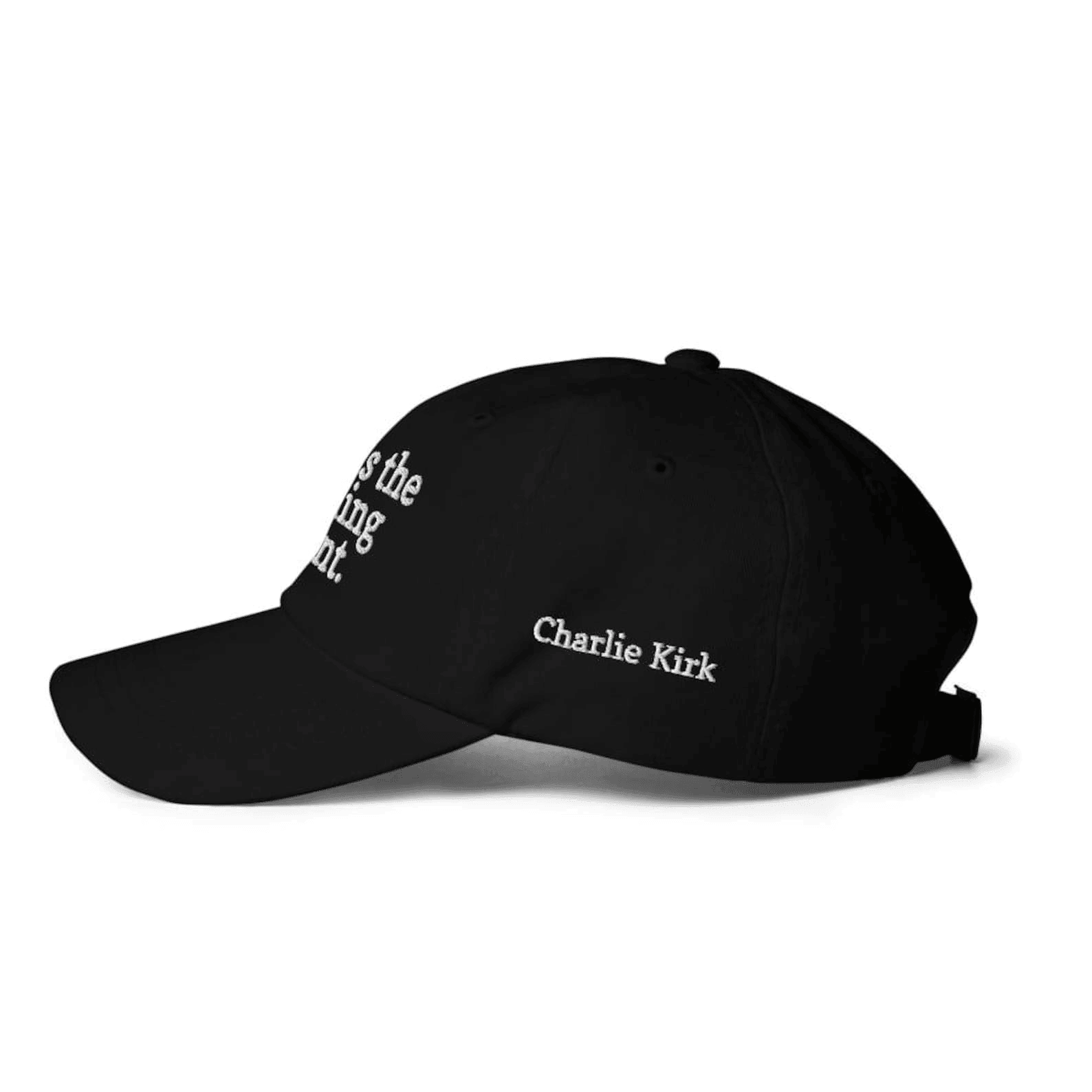 This Is The Turning Point Embroided Hat Charlie Kirk Hat Political Statement Cap