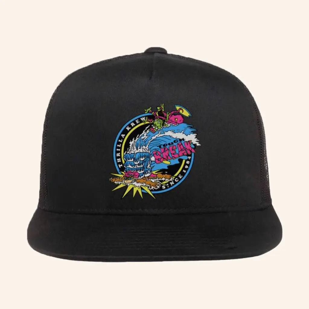 Thrilla Krew Merch Tough Break Trucker Hat Snapback Gifts For Him -WearandDecor