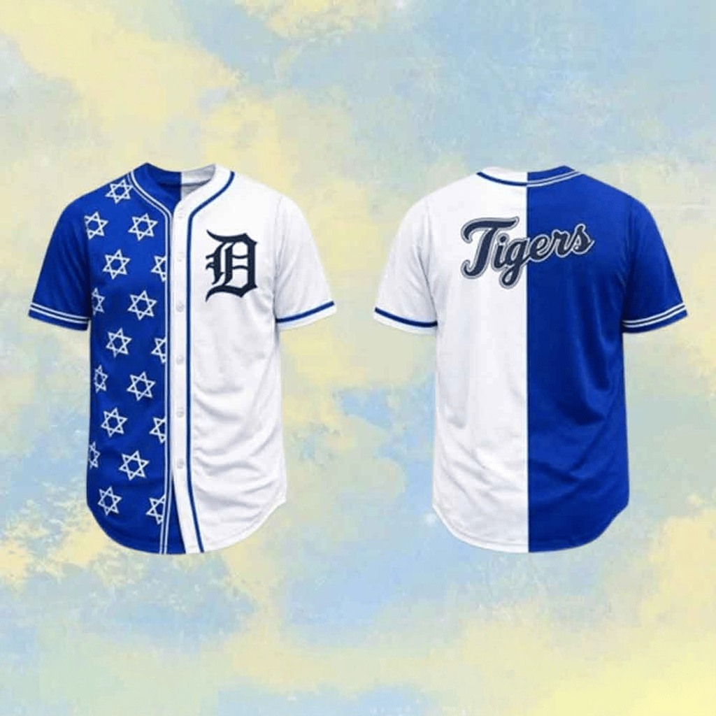 Tigers Jewish Heritage Jersey Detroit Tigers Merch Gifts For Baseball Fans