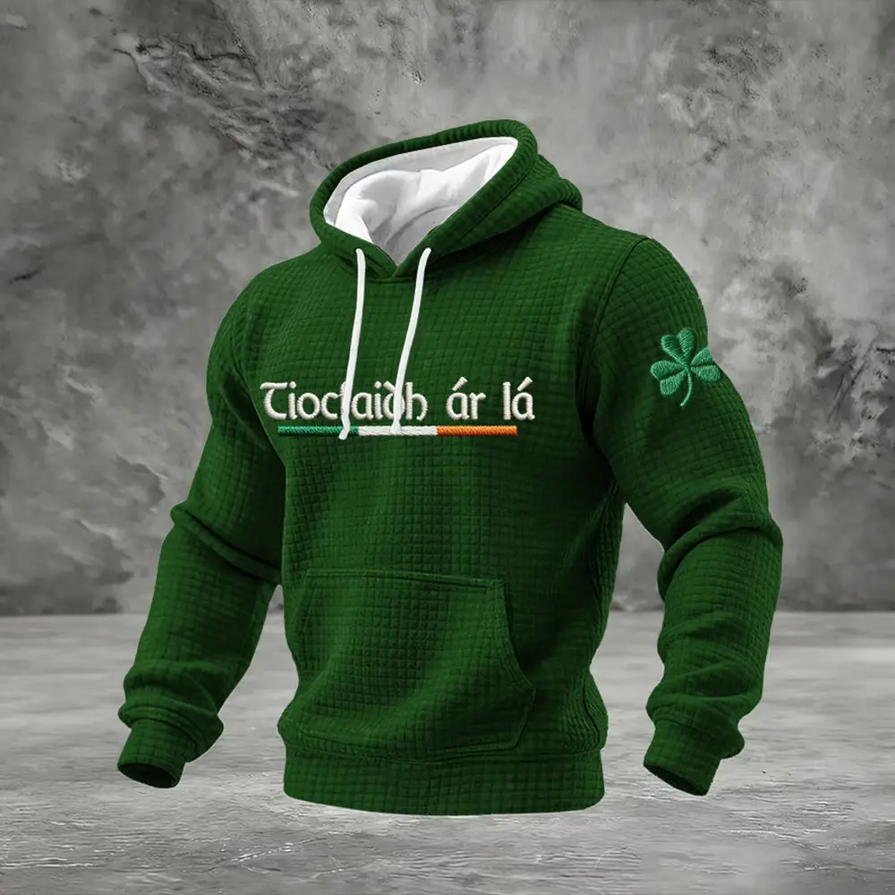 Tiocfaidh Ar La St Patrick's Day Hoodie Saint Patrick's Day Outfits Unique Gift For Saint Patrick's Day