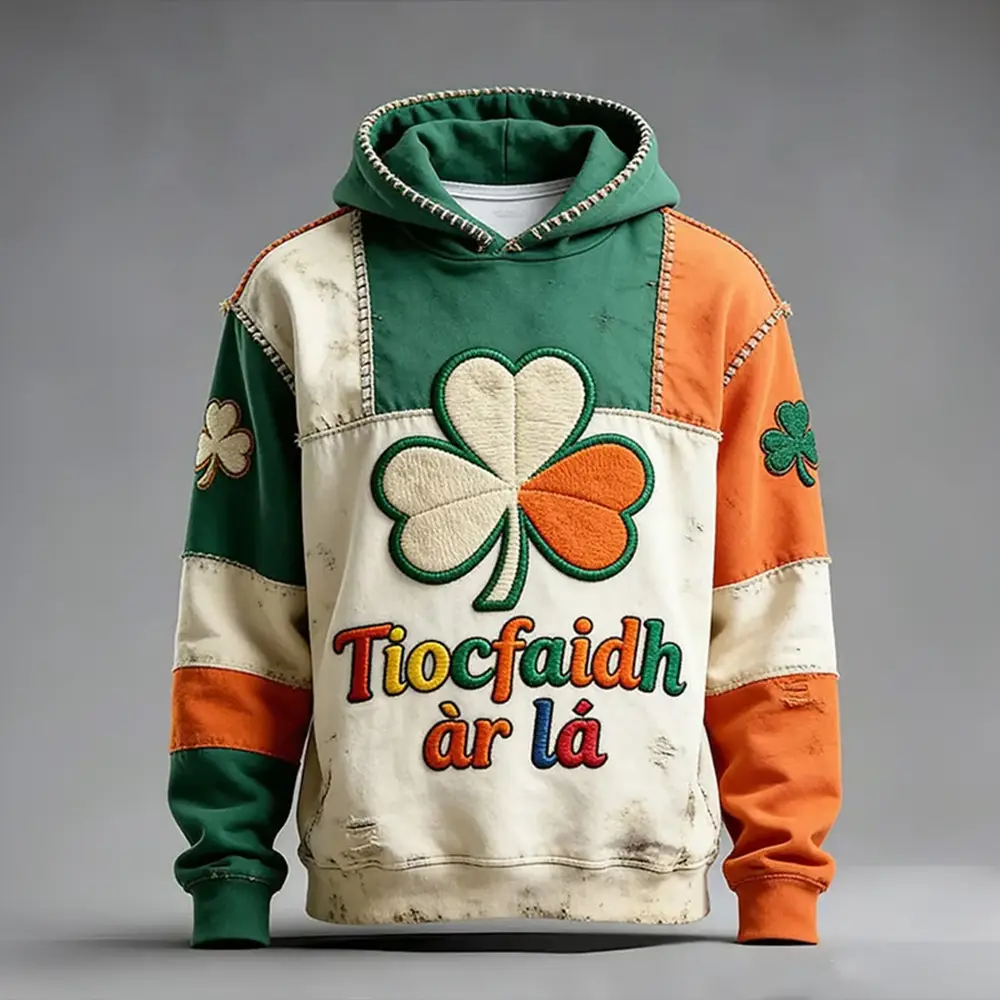 Tiocfaidh Ar La St Patrick's Day Vintage Hoodie Saint Patricks Day Outfits Cool Present Ideas Tiocfaidh Ar La St Patrick's Day Vintage Hoodie Saint Patricks Day Outfits Cool Present Ideas - Image 1
