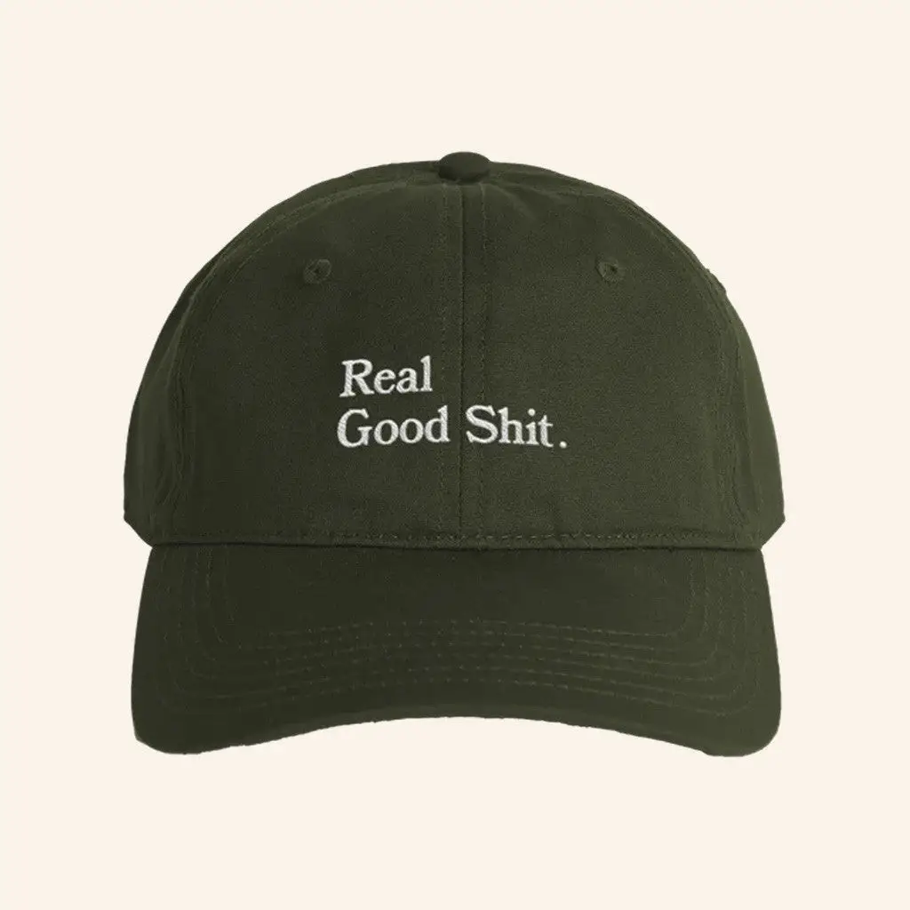 Tom Misch Merch Real Good Sht Embroidered Hat Gifts For Husband -WearandDecor