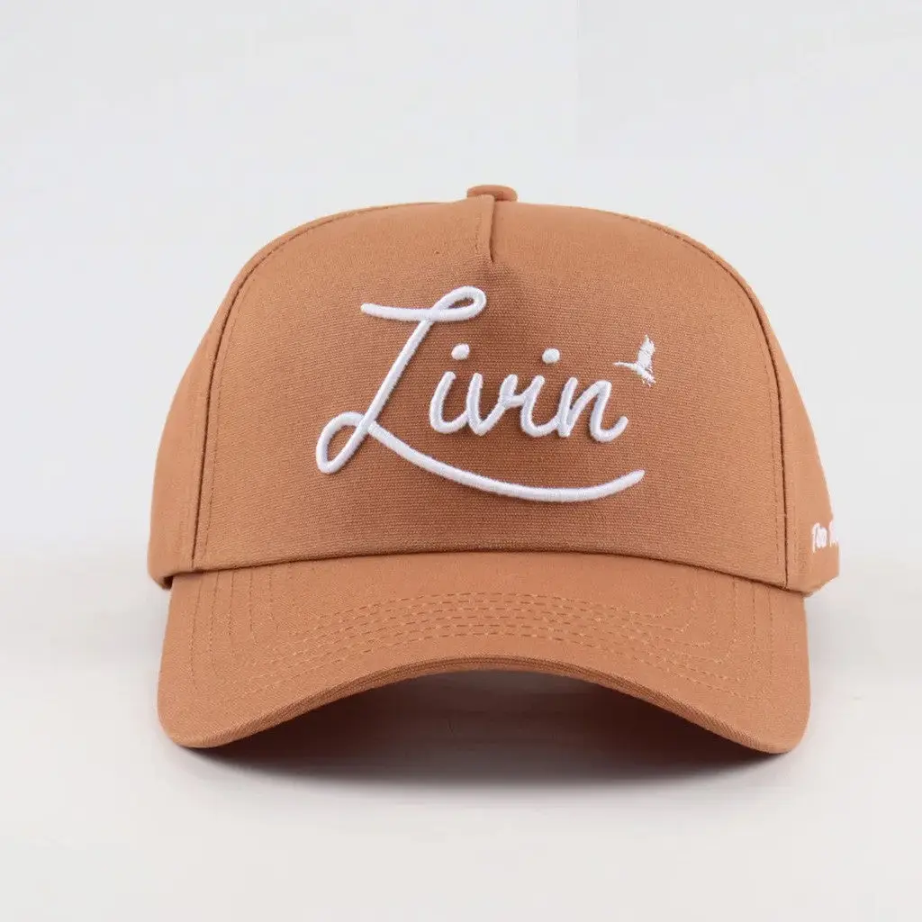 Too Turnt Tony Merch Livin Hat Embroidered Unique Gifts For Husband -WearandDecor