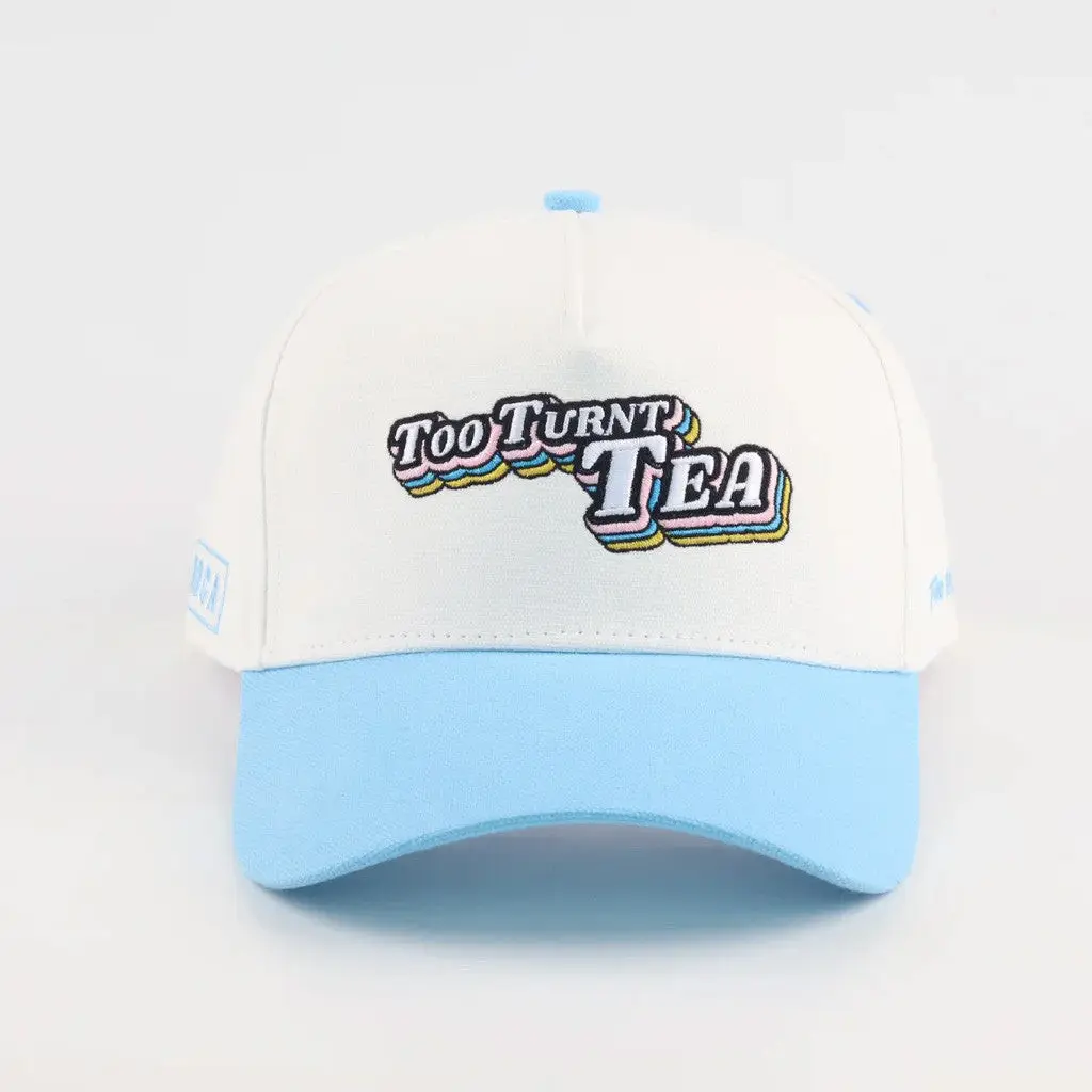 Too Turnt Tony Merch Too Turnt Tea Hat Embroidered Gift Ideas For Her -WearandDecor