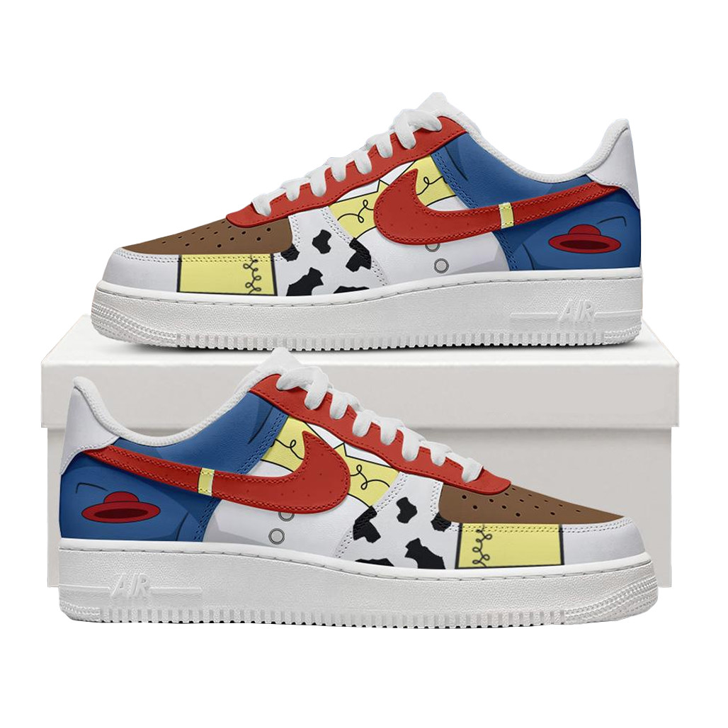 Toy Story Jessie Characters Air Force 1 Shoes Sneakers
