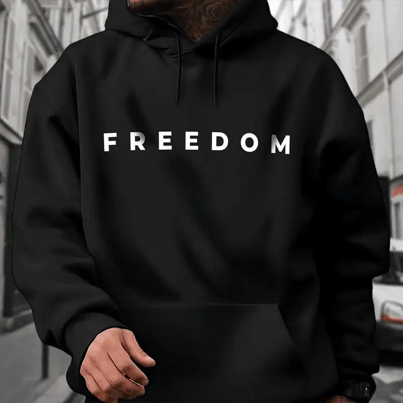 TPUSA Merch Charlie Kirk Freedom Hoodie Justice for Charlie Kirk Pullover Hoodie