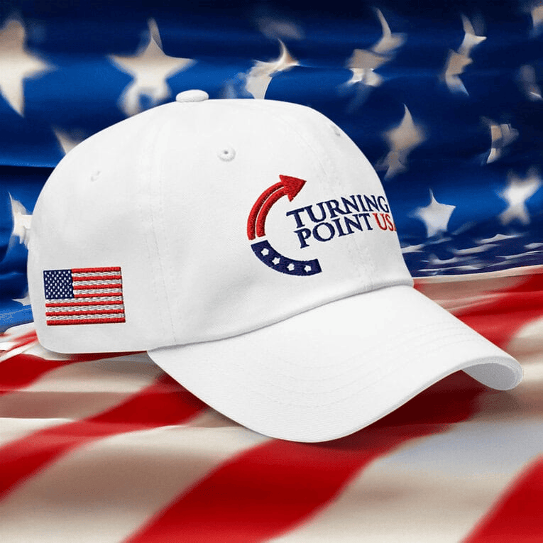 TPUSA Merch Turning Point Charlie Kirk Embroidered Hat Charlie Tribute Gift TPUSA Merch Turning Point Charlie Kirk Embroidered Hat Charlie Tribute Gift - Image 1
