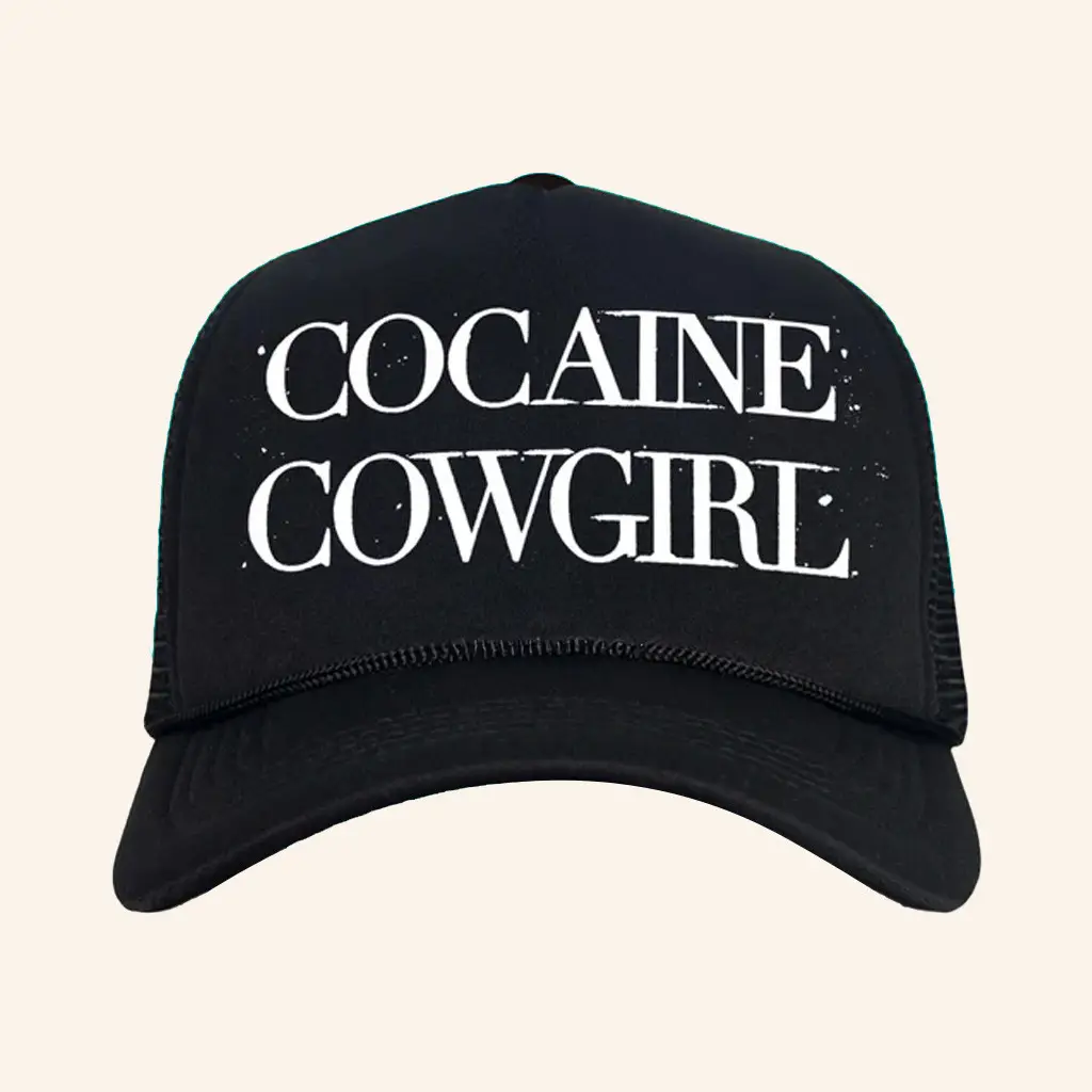 Trash Flower Merch Next Gen Cocaine Cowgirl Trucker Hat Christmas Gifts For Guys - Wear&Decor