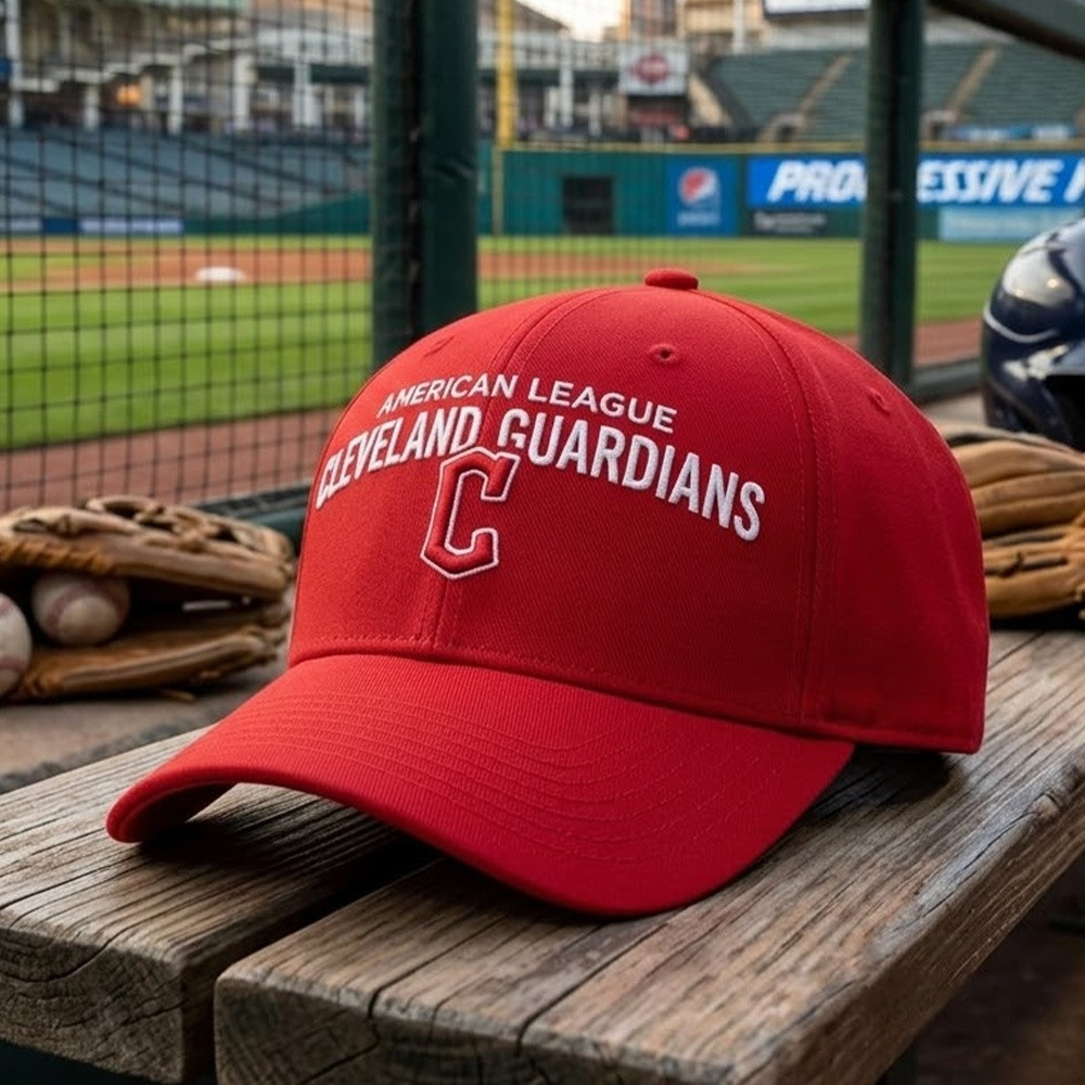 Travis Kelce Cleveland Guardians Opening Day Hat 2026 Red Cap Merchandise Game Day
