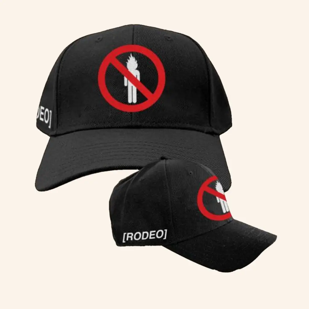 Travis Scott Merch Rodeo 10 Years La Flame Embroidered Hat Best Gifts For Fans -WearandDecor