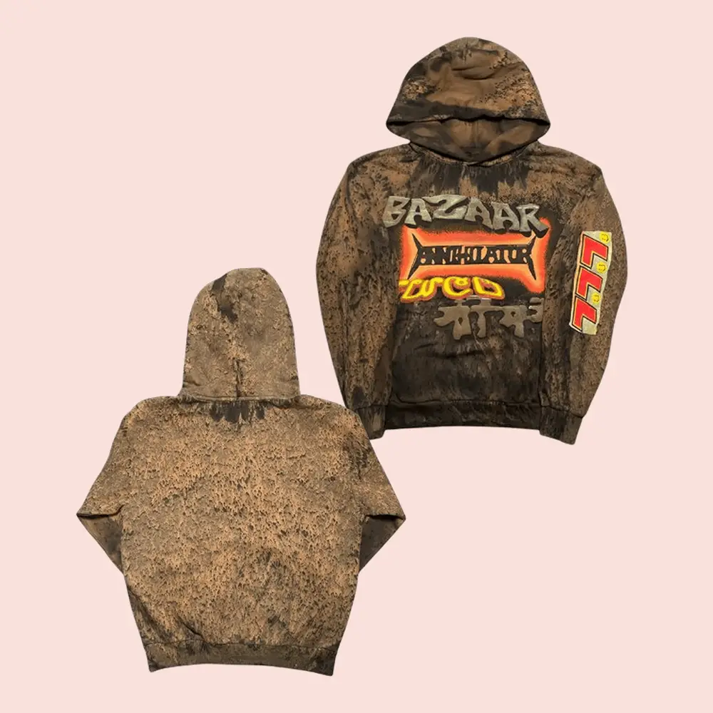 Travis Scott Merch Travis Scott x Cactus Plant Flea Market Complexcon Hoodie Gifts For Fans