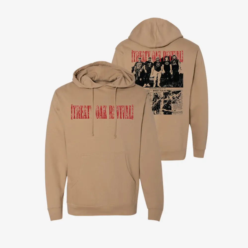Treaty Oak Revival Band Photo Hoodie Treaty Oak Revival Apparel Country Music Lover Gift