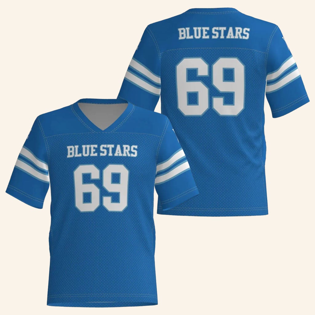 Treaty Oak Revival Merch 2026 Blue Stars Football Jersey Gift Ideas For Rock Music Lovers - WearandDecor